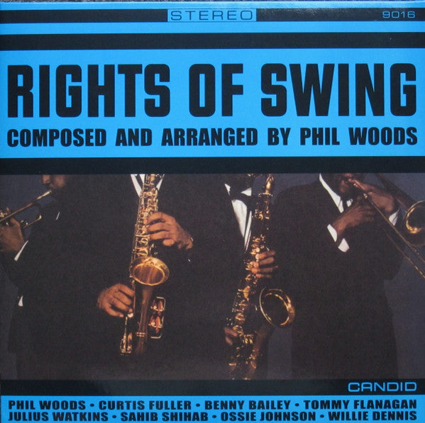 Phil Woods – Rights Of Swing, pochette