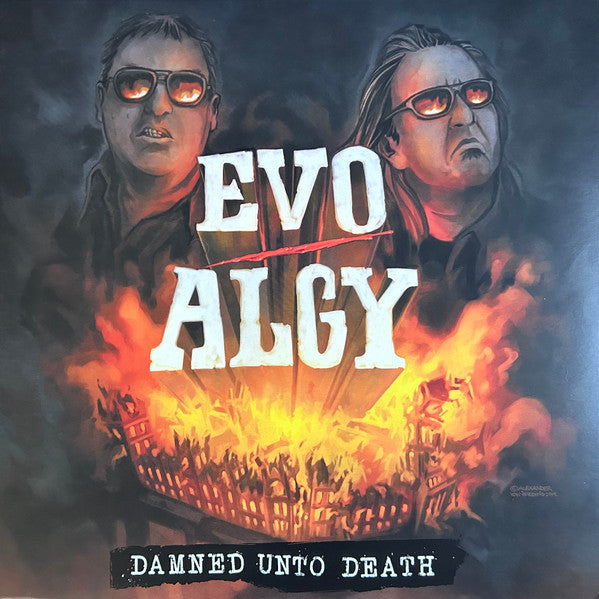 Evo / Algy – Damned Unto Death, pochette