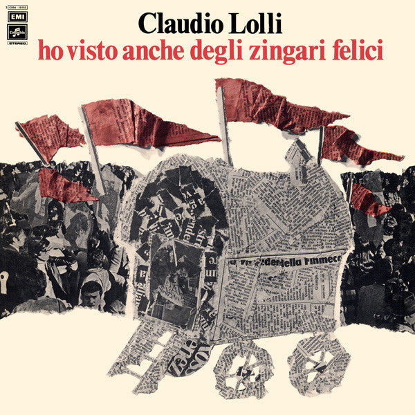 Claudio Lolli – Ho Visto Anche Degli Zingari Felici, pochette