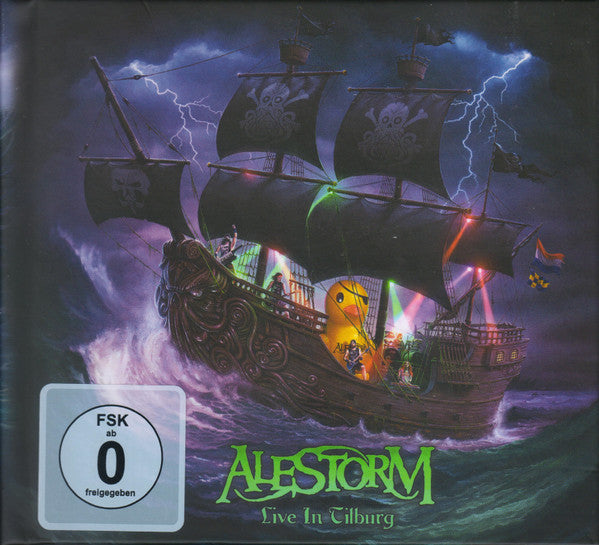 Alestorm – Live In Tilburg, pochette