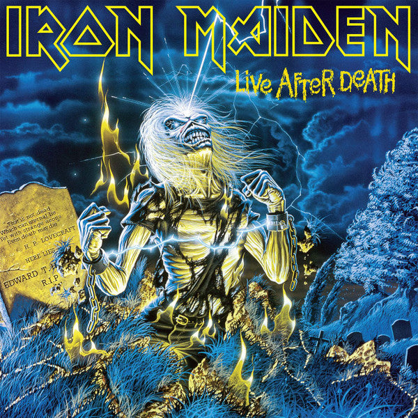 Iron Maiden – Live After Death, pochette