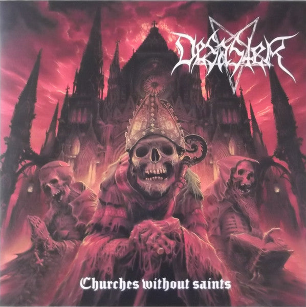 Desaster – Churches Without Saints, pochette