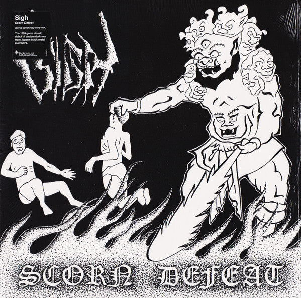 Sigh – Scorn Defeat, pochette