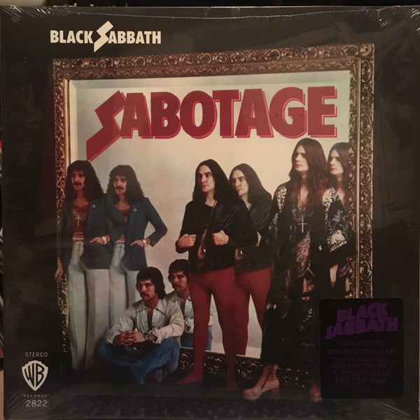 Black Sabbath – Sabotage, pochette