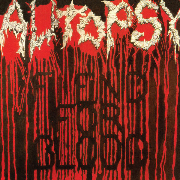 Autopsy – Fiend For Blood, pochette