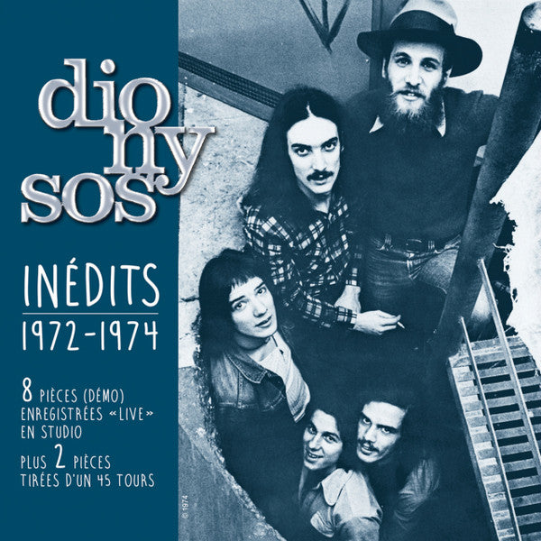 Dionysos – Inédits 1972-1974, pochette