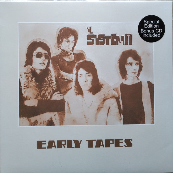 Il Sistema – Early Tapes, pochette