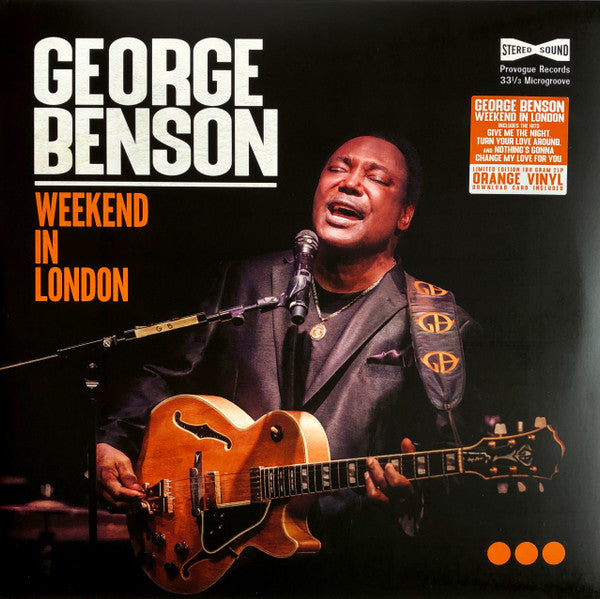George Benson – Weekend In London, pochette