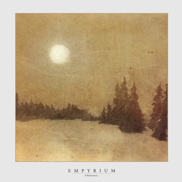 Empyrium – A Wintersunset…, pochette