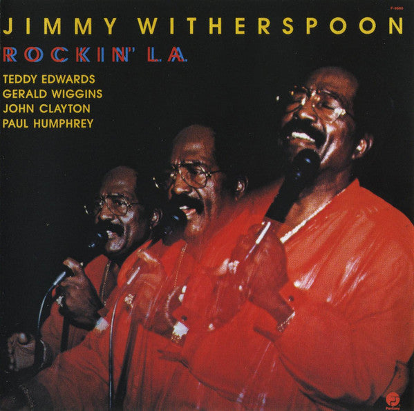 Jimmy Witherspoon – Rockin' L.A., pochette