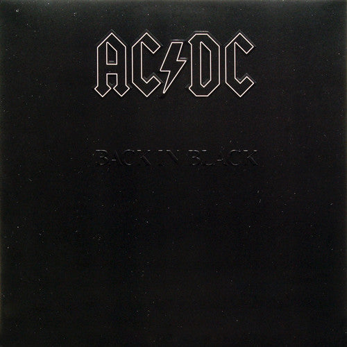 AC/DC – Back In Black, pochette