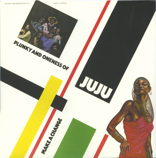 Plunky And The Oneness Of Juju – Make A Change, pochette