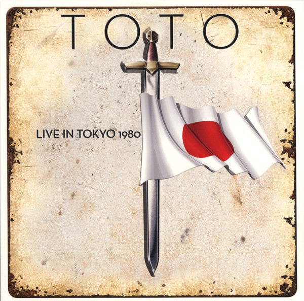 Toto – Live In Tokyo 1980, pochette