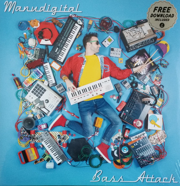 Manudigital – Bass Attack, pochette