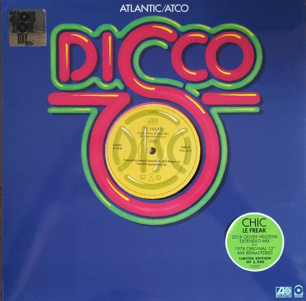 Chic – Le Freak, pochette