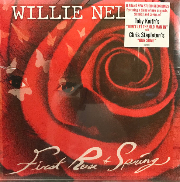 Willie Nelson – First Rose Of Spring, pochette