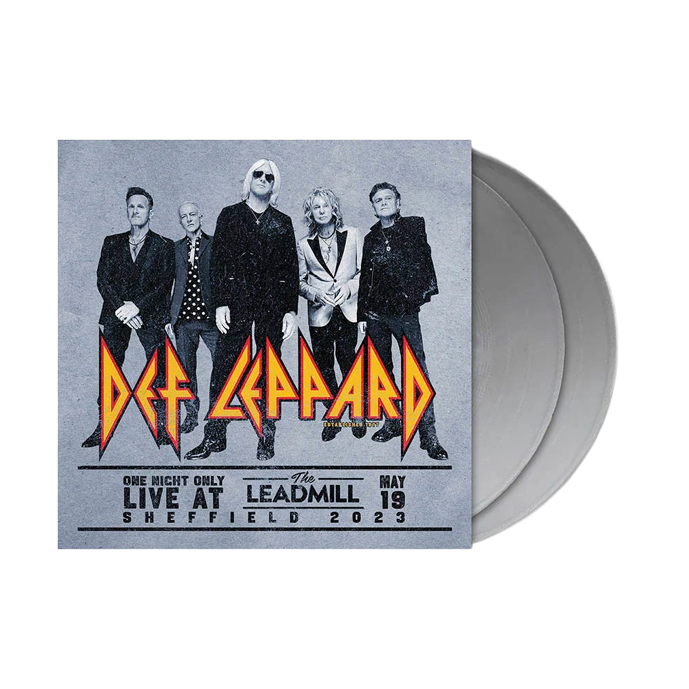 Def Leppard – One Night Only: Live At The Leadmill 2023 - 2 x Vinyle, LP, Album, Record Store Day, Gris