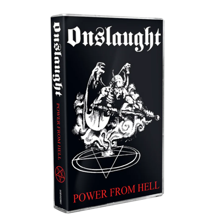 Onslaught – Power From Hell  Cassette, Album, Réédition