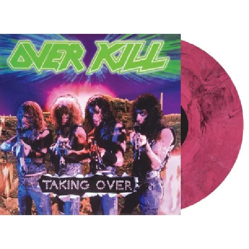 Overkill – Taking Over, Vinyle, LP, Album, Réédition, Pink Marble