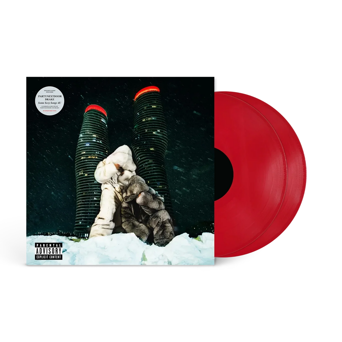 PARTYNEXTDOOR & Drake – $ome $exy $ongs 4 U  2 x Vinyle, LP, Album, Rouge