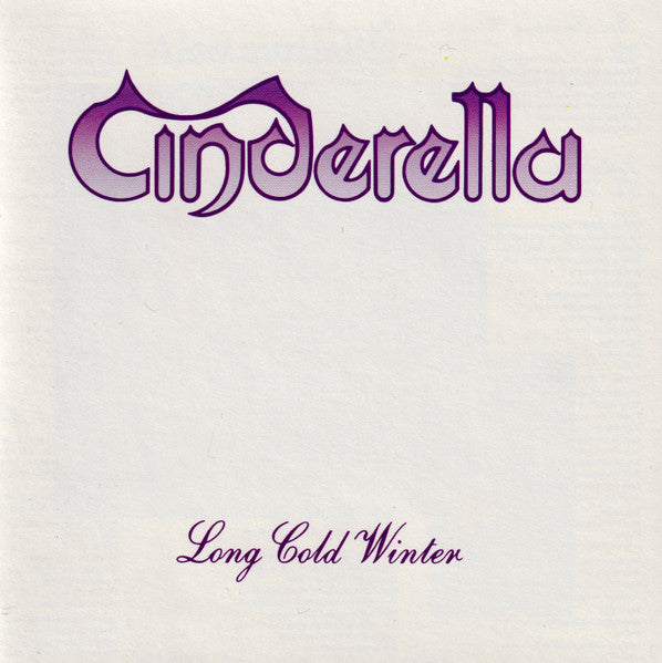 Cinderella – Long Cold Winter CD, Album