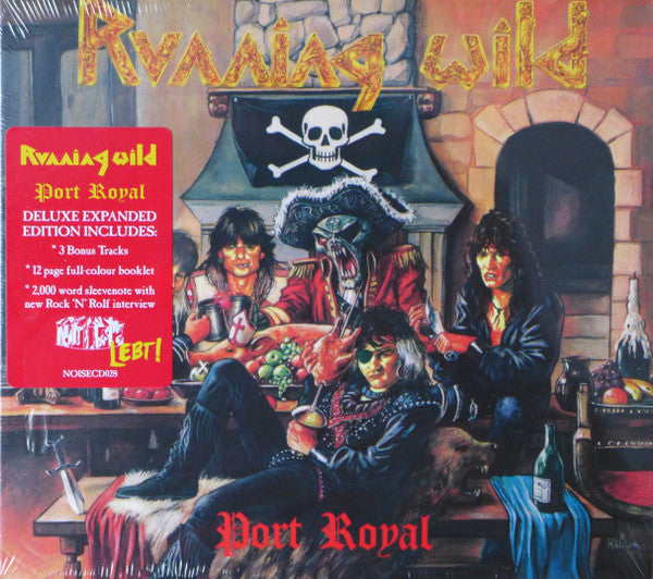 Running Wild – Port Royal  CD, Album, Édition de luxe, Réédition, Remastérisé, Digipak, Étendu