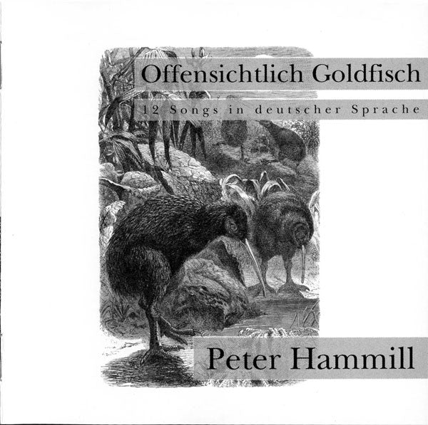 Peter Hammill – Offensichtlich Goldfisch CD, Album