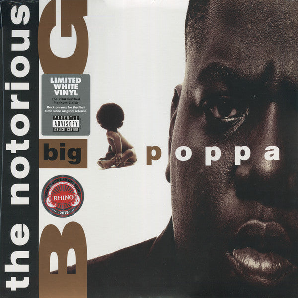 The Notorious BIG – Big Poppa Vinyle, 12'', Simple, Blanc