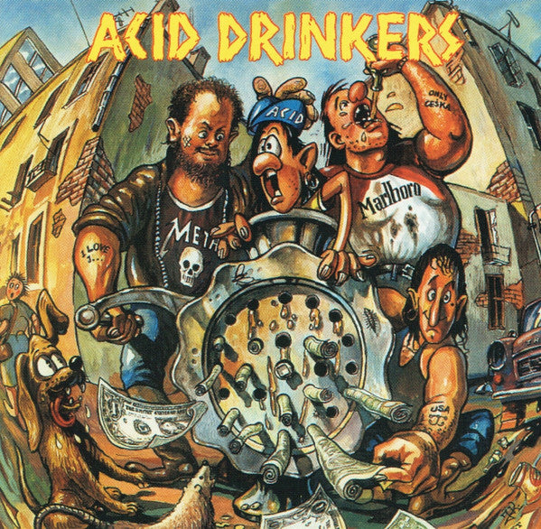 Acid Drinkers – Dirty Money, Dirty Tricks  CD, Album, Réédition, Remasterisé