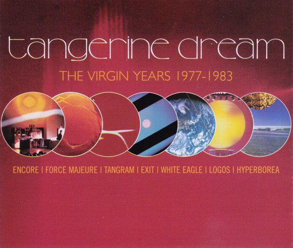 Tangerine Dream – The Virgin Years 1977-19835 x CD, Compilation, Réédition, Remasterisé, Stéréo, Sony DADC