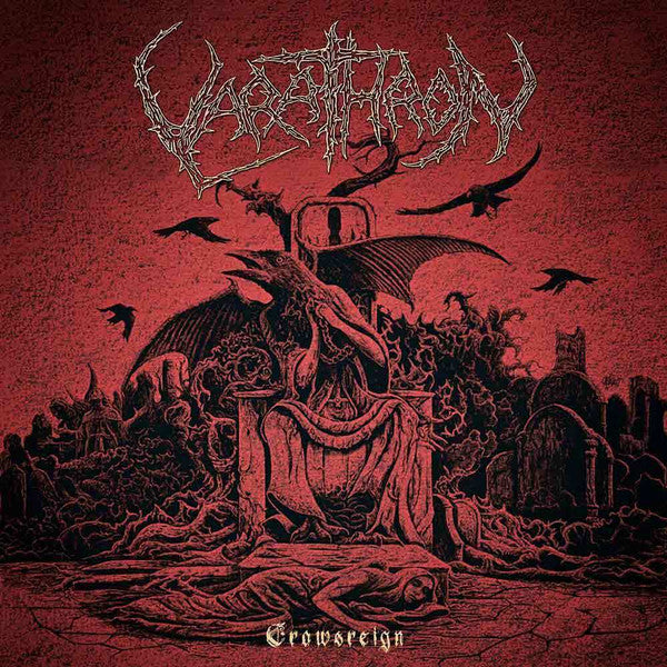 Varathron – Crowsreign (USAGÉ)  2 x Vinyle, LP, Album, Édition Limitée, Réédition