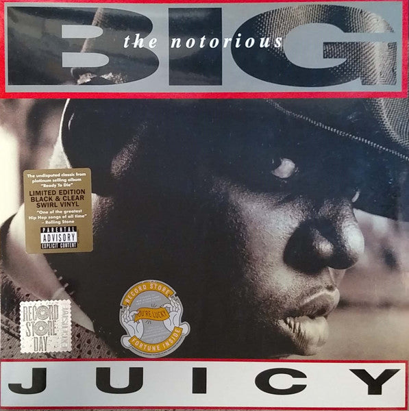 The Notorious BIG – Juicy Vinyle, 12'', Simple, Black & Clear Swirl