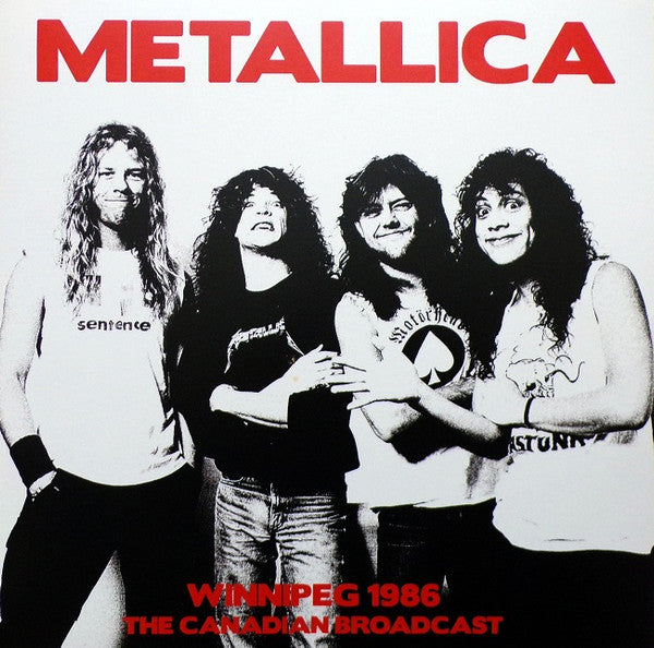 Metallica – Winnipeg 1986 The Canadian Broadcast  2 x Vinyle, LP, Album