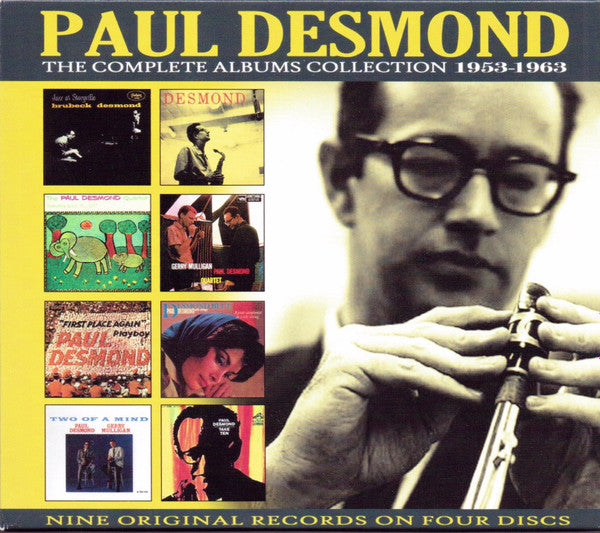 Paul Desmond – The Complete Albums Collection 1953-1963 4 x CD, Compilation