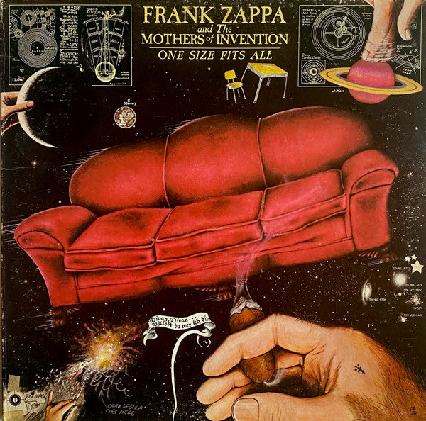 Frank Zappa And The Mothers Of Invention – One Size Fits All (USAGÉ) Vinyle, LP, Album, Gatefold