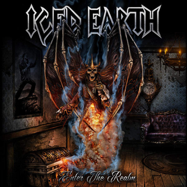 Iced Earth – Enter The Realm (USAGÉ) Vinyle, EP, Réédition