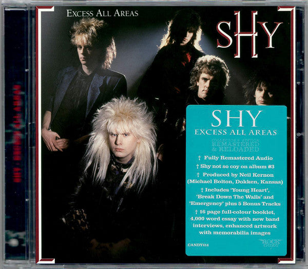 Shy – Excess All Areas CD, Album, Édition Deluxe, Réédition, Remasterisé