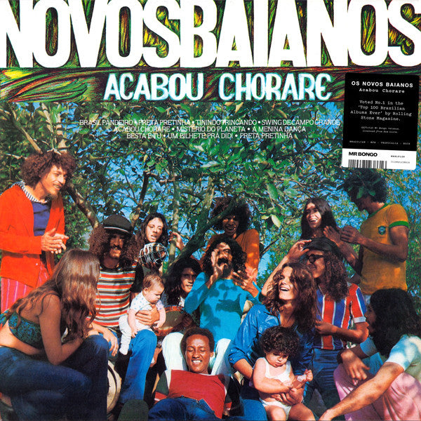 Os Novos Baianos – Acabou Chorare Vinyle, LP, Album, Réédition