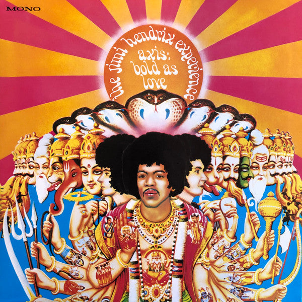 The Jimi Hendrix Experience – Axis: Bold As Love (USAGÉ) Vinyle, LP, Album, Réédition, Remasterisé, Mono, Gatefold