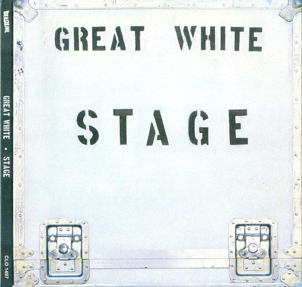 Great White – Stage 2 x CD, Album, Réédition, Remasterisé