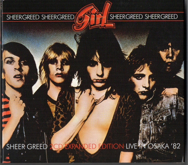 Girl – Sheer Greed 2 x CD, Album, Réédition, Édition Spéciale