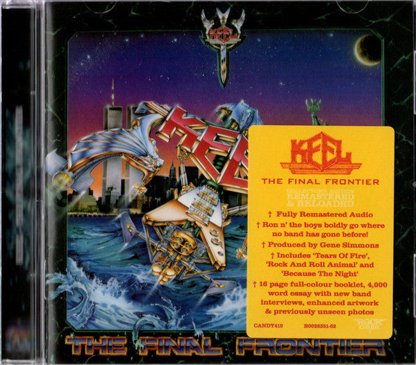 Keel – The Final Frontier  CD, Album, Réédition, Remasterisé