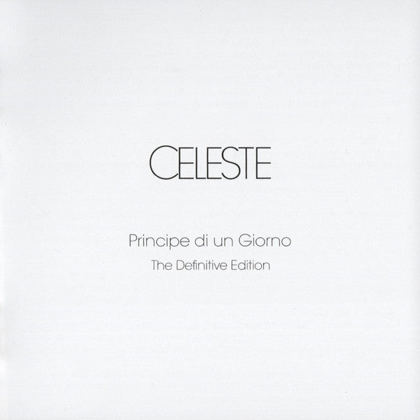 Celeste  – Principe Di Un Giorno - The Definitive Edition CD, Album