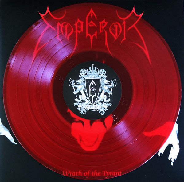 Emperor  ‎– Wrath Of The Tyrant Vinyle (USAGÉ) , LP, Album, Édition Limitée, Réédition, Remasterisé, Rouge Transparent