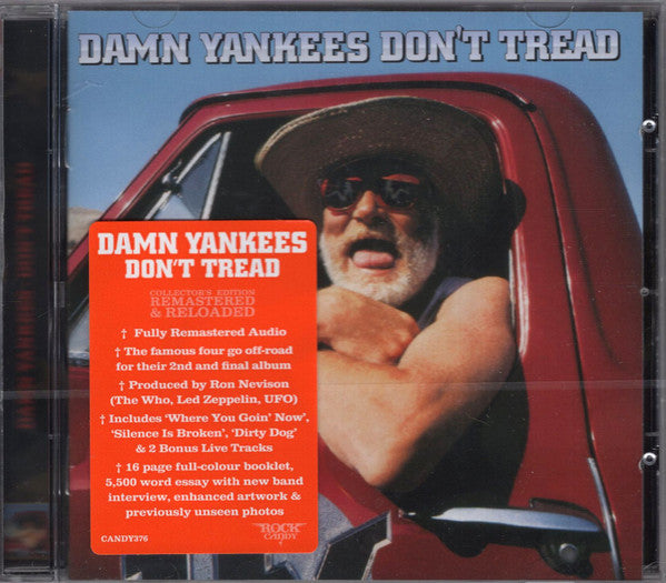 Damn Yankees – Don't Tread  CD, Album, Réédition, Remasterisé