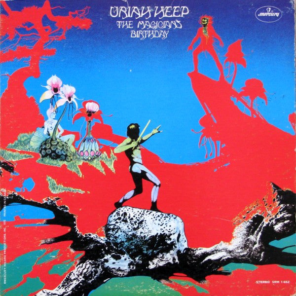 Uriah Heep – The Magician's Birthday (USAGÉ) Vinyle, LP, Album, Gatefold