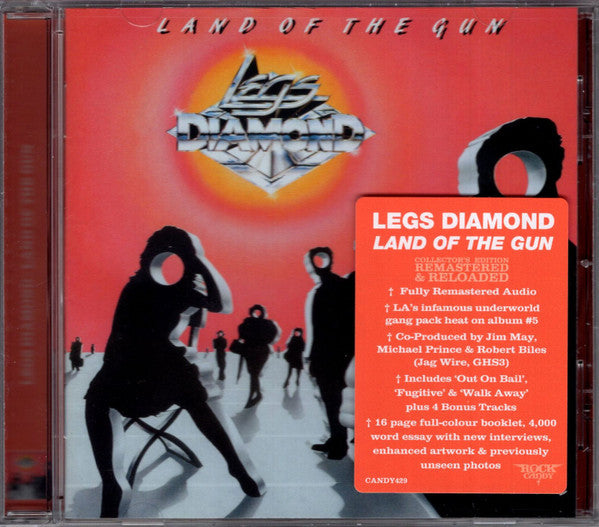 Legs Diamond – Land Of The Gun  CD, Album, Réédition, Remasterisé