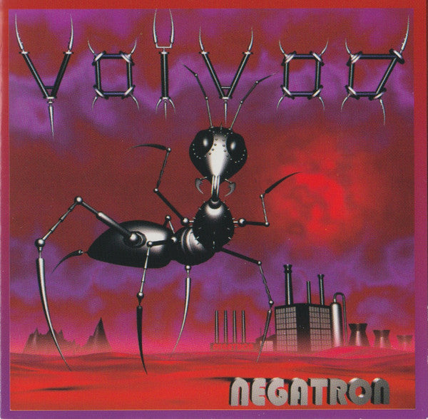 Voïvod – Negatron, CD, Album, Remasterisé, Réédité