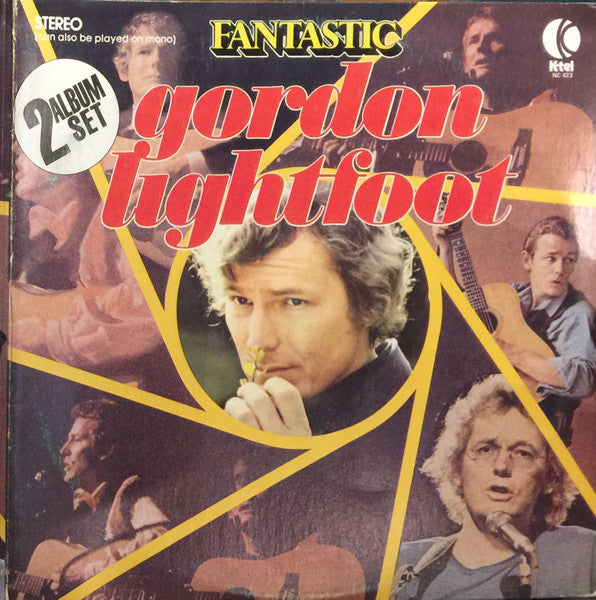 Gordon Lightfoot – Fantastic (USAGÉ), 2 x Vinyle, LP, Compilation, Édition limitée, Stéréo, Gatefold