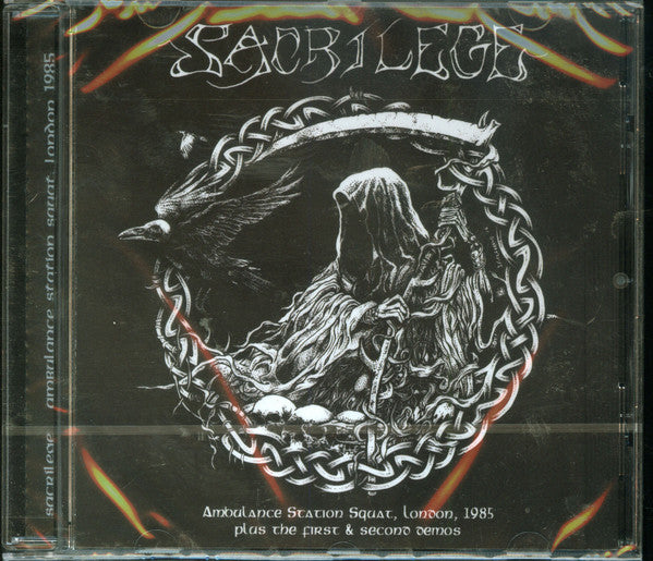 Sacrilege – Ambulance Station Squat, London, 1985 Plus The First & Second Demos, CD, Compilation